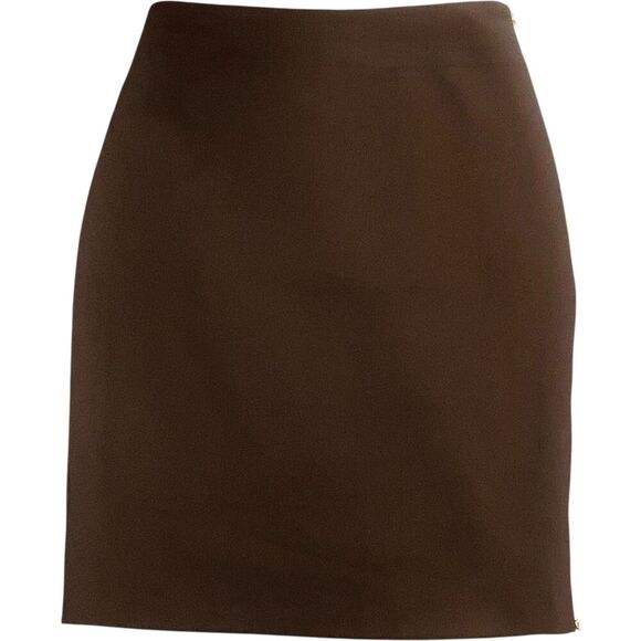 Express | Khaki Olive High-Waisted Pencil Skirt Career Workwear Size 12 | NWT - Picture 7 of 10